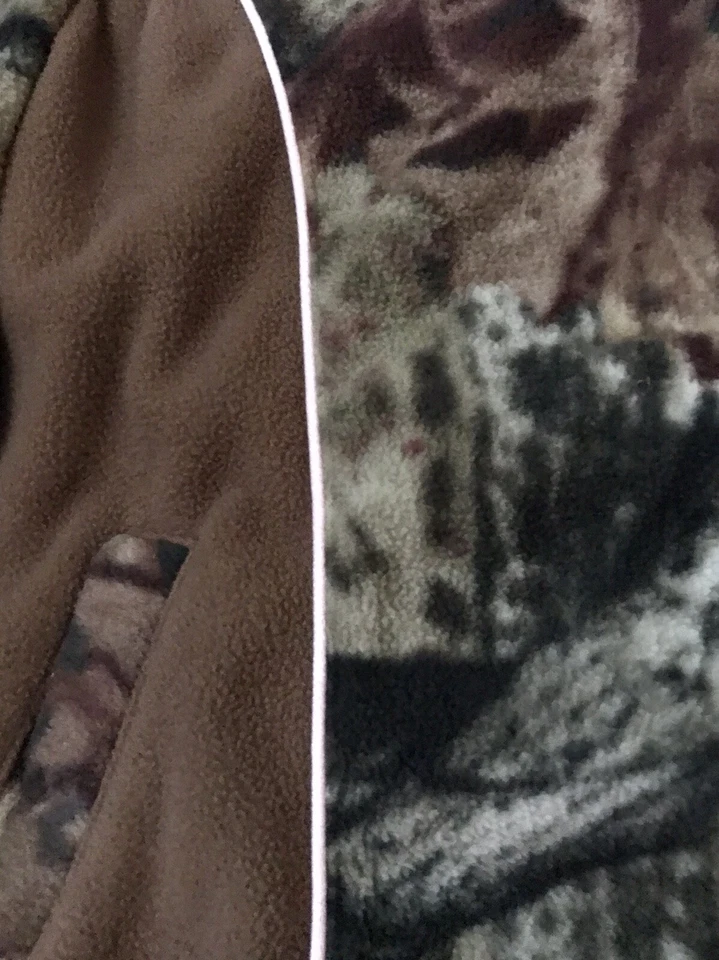 Pullover Mossy Oak BreakUp Infinity camuflado polar 1/4 cremallera jóvenes niñas Misses8/10 Foto 3 de 4