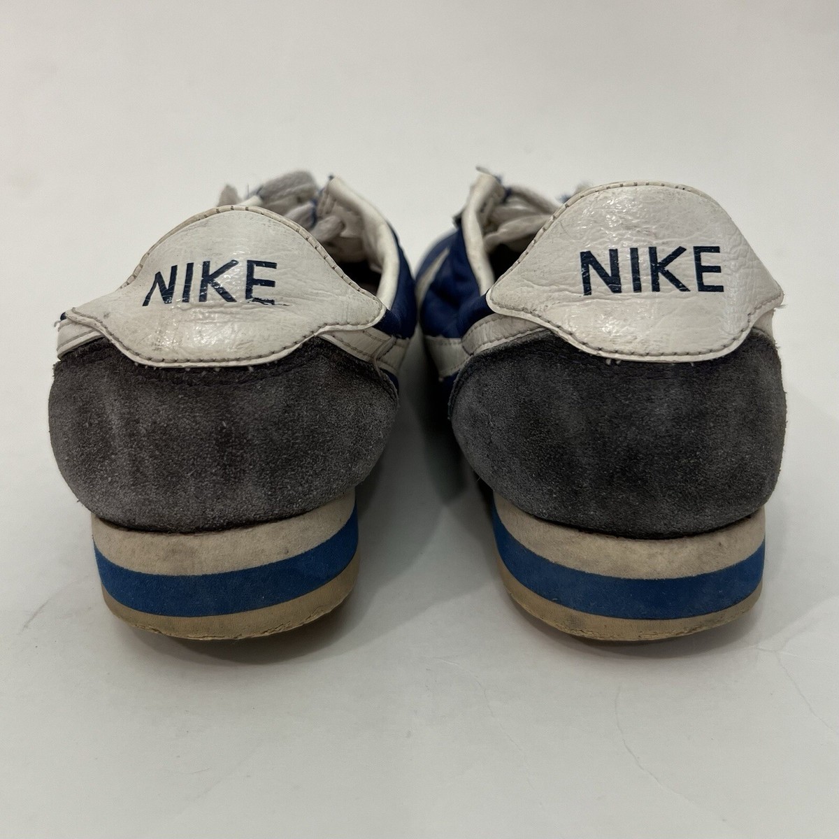 Vintage Nike Cortez Men's US 7 Blue/White Made in Taiwan 70s