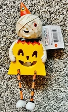 Johanna Parker Mummy Halloween Shelf Sitter Light Up Figurine Transpac