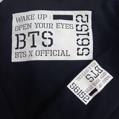 BTS Official 1st JAPAN TOUR 2015 WAKE UP : OPEN YOUR EYES Hoodie