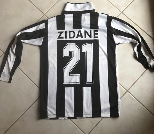 Maglia Bancarella Juventus Sony 21 Zinedine Zidane Taglia S | eBay