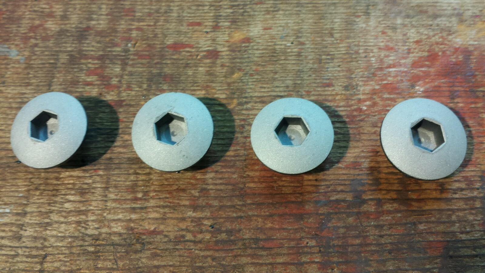 NOS OEM Harley Rocker Arm End Caps Raw Shovelhead Ironhead Sportster 70