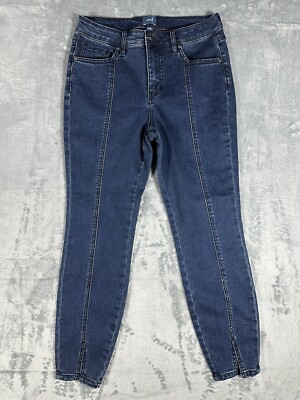 Jag High Rise Viola Skinny Ankle Womens 6/28 Blue Jeans Skinny