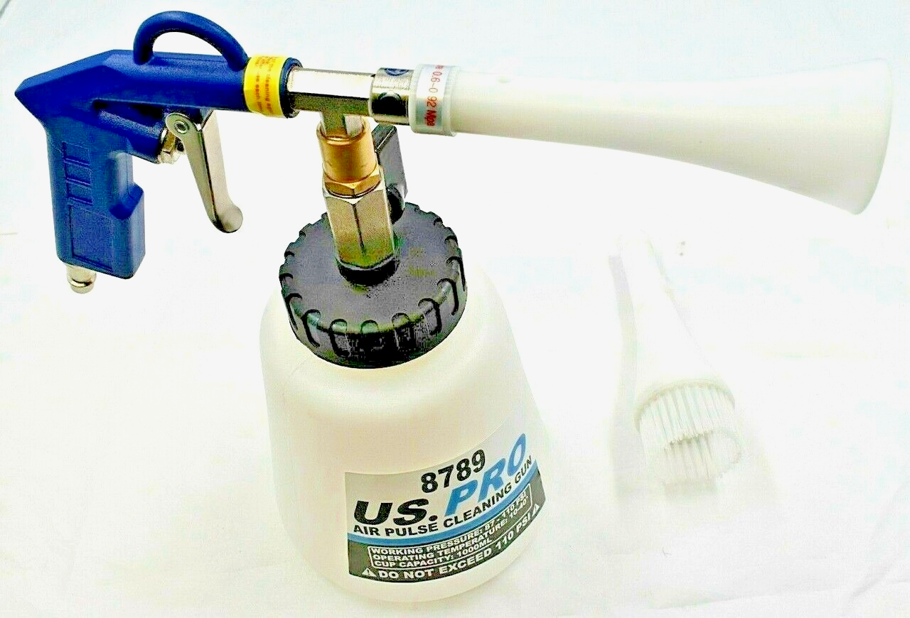 Air Pulse Cleaning Gun Tornado Effect Cleaner Upholstery 87 110 PSI US