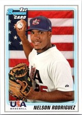 2010 Bowman Draft Picks & Prospects -    #BDPP107 Nelson Rodriguez