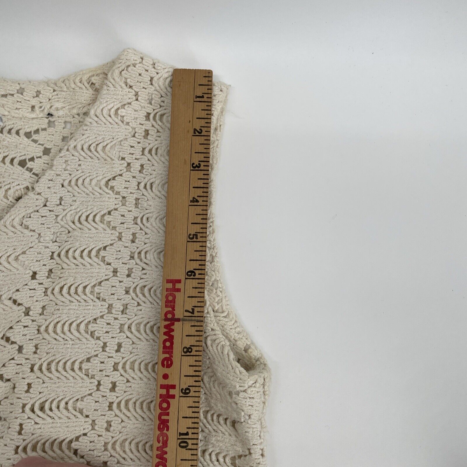 Johnny Was Cardigan Vest Women’s Medium Crochet F… - image 16