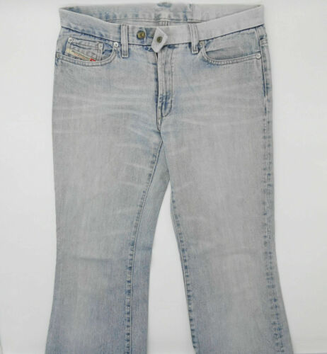 Diesel W30 L33 blau Damen Designer Denim Jeans Hose Mode Chic Vintage Retro VTG - Afbeelding 1 van 8