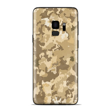 Samsung Galaxy S9 Skins Wrap - Brown Desert Camo camouflage