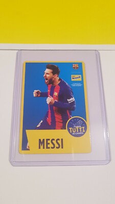 NESQUIK PANINI CARD ALL IN THE FIELD - PUTI - MINT NEW - RARE VERY RARE UNIQUE