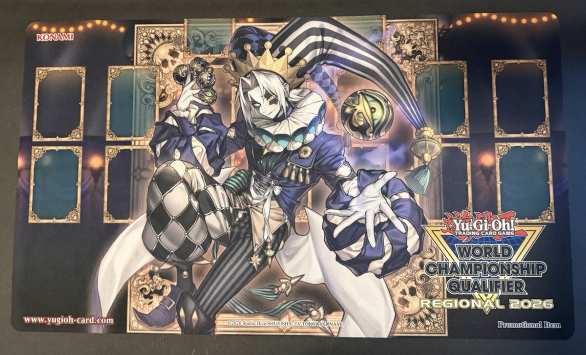 Yugioh 2026 Regional Clown Crew Biancaviso Playmat WCQ Official