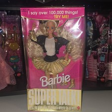 Barbie Super Talk Doll that Has Lots to Say Mattel 1994 No. 12290