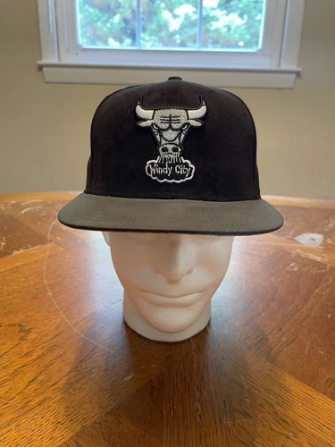 Chicago Bulls New Era 59Fifty NBA Windy City Hat Fitted Sz 7 1/8 FREE SHIPPING