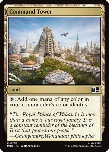 1x MTG The Fantasticar Commander: Marvel Super Heroes Magic the