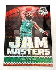 Jaylen Brown 2023-24 Panini Mosaic Jam Masters Silver Mosaic Prizm #11