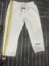 NEW Fear of God Essentials Light Oatmeal Sweatpants Size Large 100% Authentic ✅