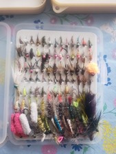 Huge Fly Fishing Fly Lot Fly Fishing Flies Some Hand Tied