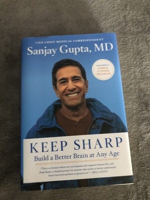 Keep Sharp: Build a Better Brain at Any - 1501166735, hardcover, Sanjay Gupta MD