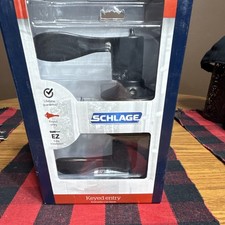 Schlage Keyed Entry Lever Lock Set Ciemne wykończenie Uniwersalny montaż