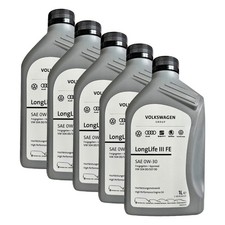 VW LongLife III FE 0W-30 Original Motorenöl - 5 Liter | VW 507.00 / 504.00
