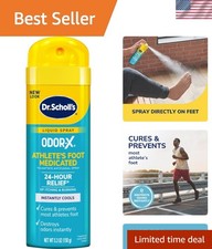 Dr. Scholl's Odor-X Athlete's Foot Spray - 5.3 oz for 24-Hour Relief  Freshness