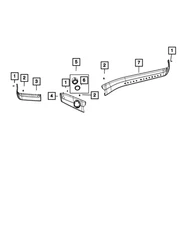 New Genuine Mopar Ring Trim 2022-2023 OE 7LF03WS3AA