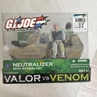 Hasbro G.I. Joe Neutralizer with Backblast Action Figure & Tank Valor vs Venom