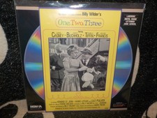 One, Two, Three Laserdisc LD James Cagney Horst Buchholz Free Ship 50