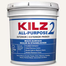 New Kilz 2 All Purpose 2 Gal. White Interiorexterior Multi-surface Primer New Kilz 2 All Purpose 2 Gal. White Interiorexterior Multi-surface Primer