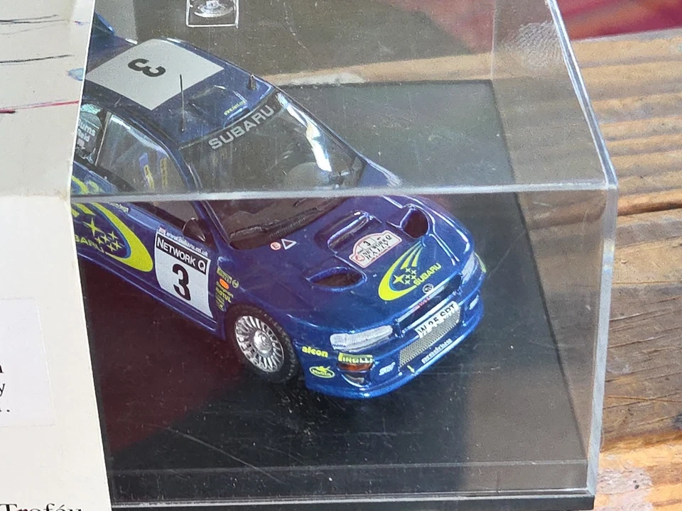 Trofeu SUBARU WRC 2000 #3 Burns Reid 1st Rally RAC 2000 Ref. 1120 1:43 die-cast - Image 4 of 4