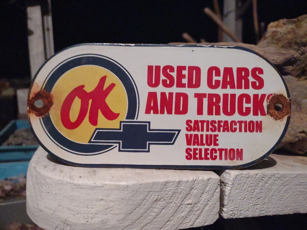 Chevrolet Sign In Original Advertising Signs (1930-1969) for sale