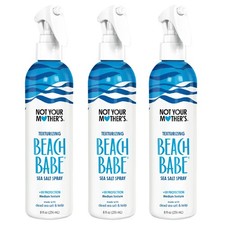 Not Your Mother's Beach Babe Sea Salt Spray 3 Pack 8 fl oz Texturizing Spray