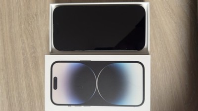 Apple iPhone 14 Pro - Schwarz, 256GB, ohne Simlock, Top Zustand