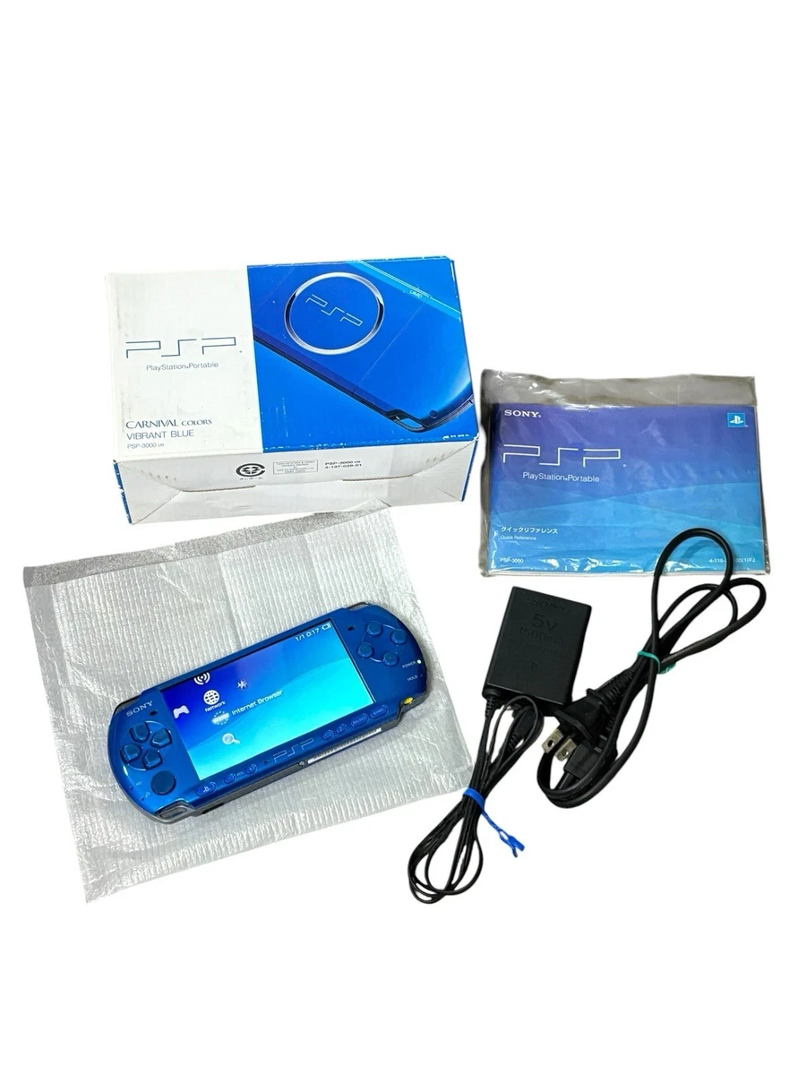 PSP-3000 Blue Region Free Video Game Consoles | eBay