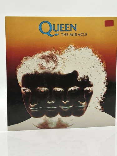 Queen The Miracle 7”ps 1989 Original Vinyl W/ Promo Release Sticker