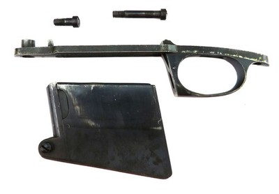 Argentine Mauser 1891 Rifle Trigger Guard, Screws & Magazine