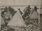 British Trops Remove Tank Obsticles In Italy, WW2 1943, Original Press Photo.