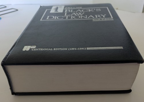 Blacks Law Dictionary Sixth Edition Centennial Edition Deluxe Edition 1997 - 第 15/15 張圖片