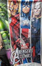 Marvel Avengers Assemble kids Single Duvet and pillow case THOR HULK IRON MAN