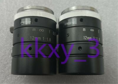 1 PCS VST VS-1218VM 12MM 2 million pixel industrial lens C-mount 1/1.8 tested #W