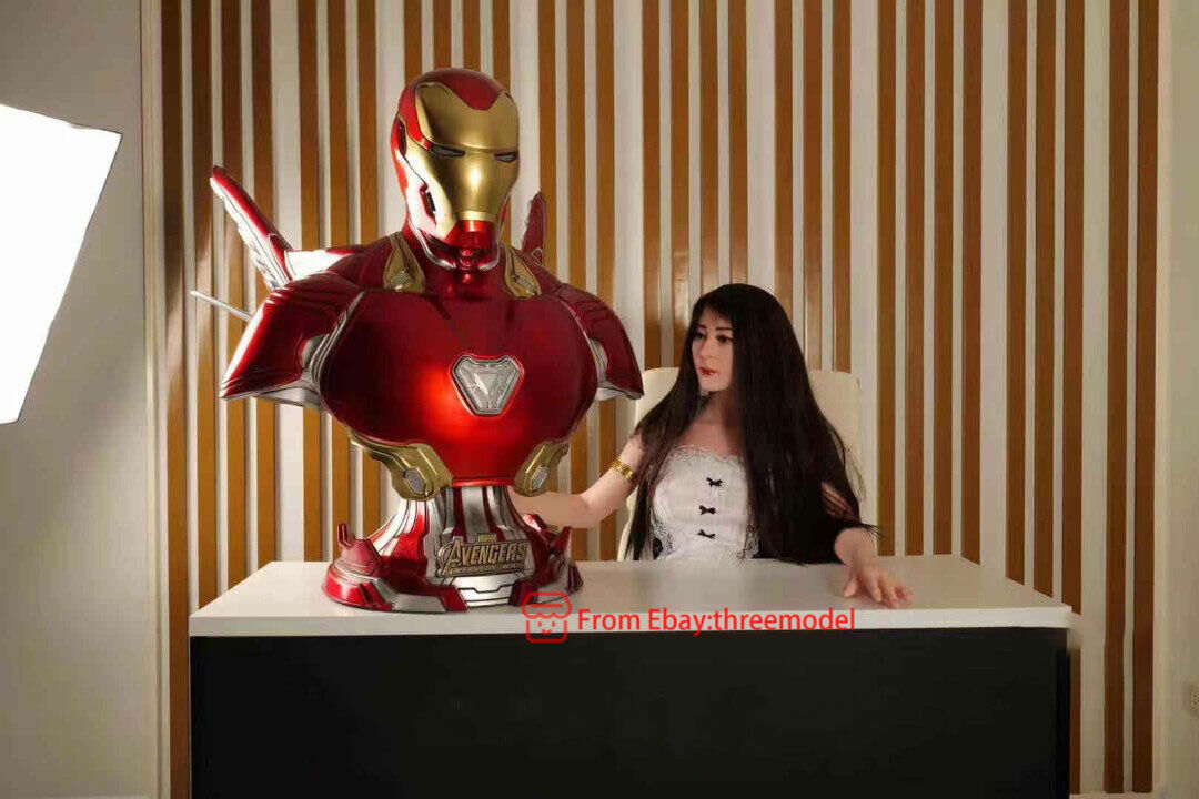 Queen Studios QS 1/1 MARK50 Iron Man Bust Normal Ver Queen Studios QS 1/1 MARK50 Iron Man Bust Normal Ver