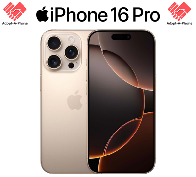 NEW*  Apple iPhone 16 Pro | 1TB Desert Titanium | Factory 