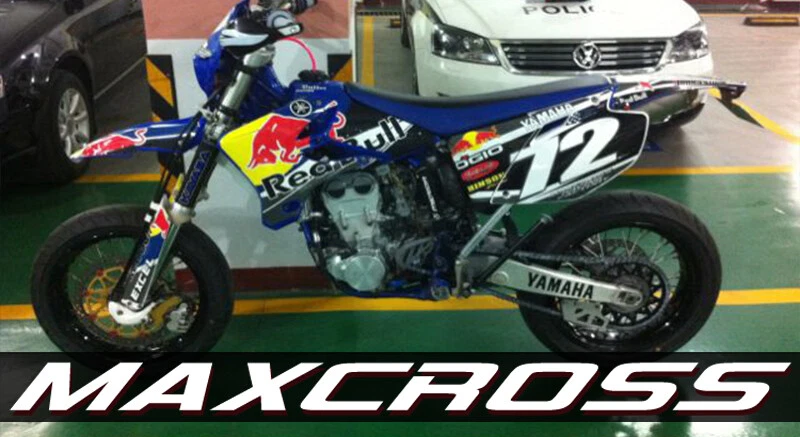 KIT COMPLETO DE GRÁFICOS MAXCROSS YAMAHA WR250F WR450F YZ250F YZ450F 2003-2006 NH2 - Imagem 3 de 4