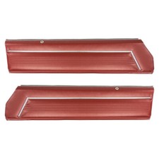 1978 1980 Chevrolet Malibu El Camino Preassembled Front Door Panel Pair 1978 1980 Chevrolet Malibu El Camino Preassembled Front Door Panel Pair
