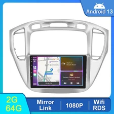 2+64G Android 13 For Toyota Highlander 2000-2007 Car Stereo Radio GPS Carplay