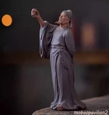 Chinese Poet Li Bai Statue Zi Sha Clay Figure