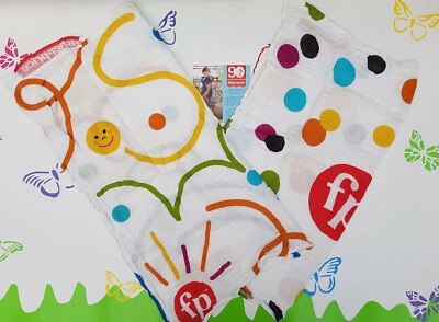 Spucktuch Schultertuch Fisher-Price® 2er Pack 60 x 60 cm