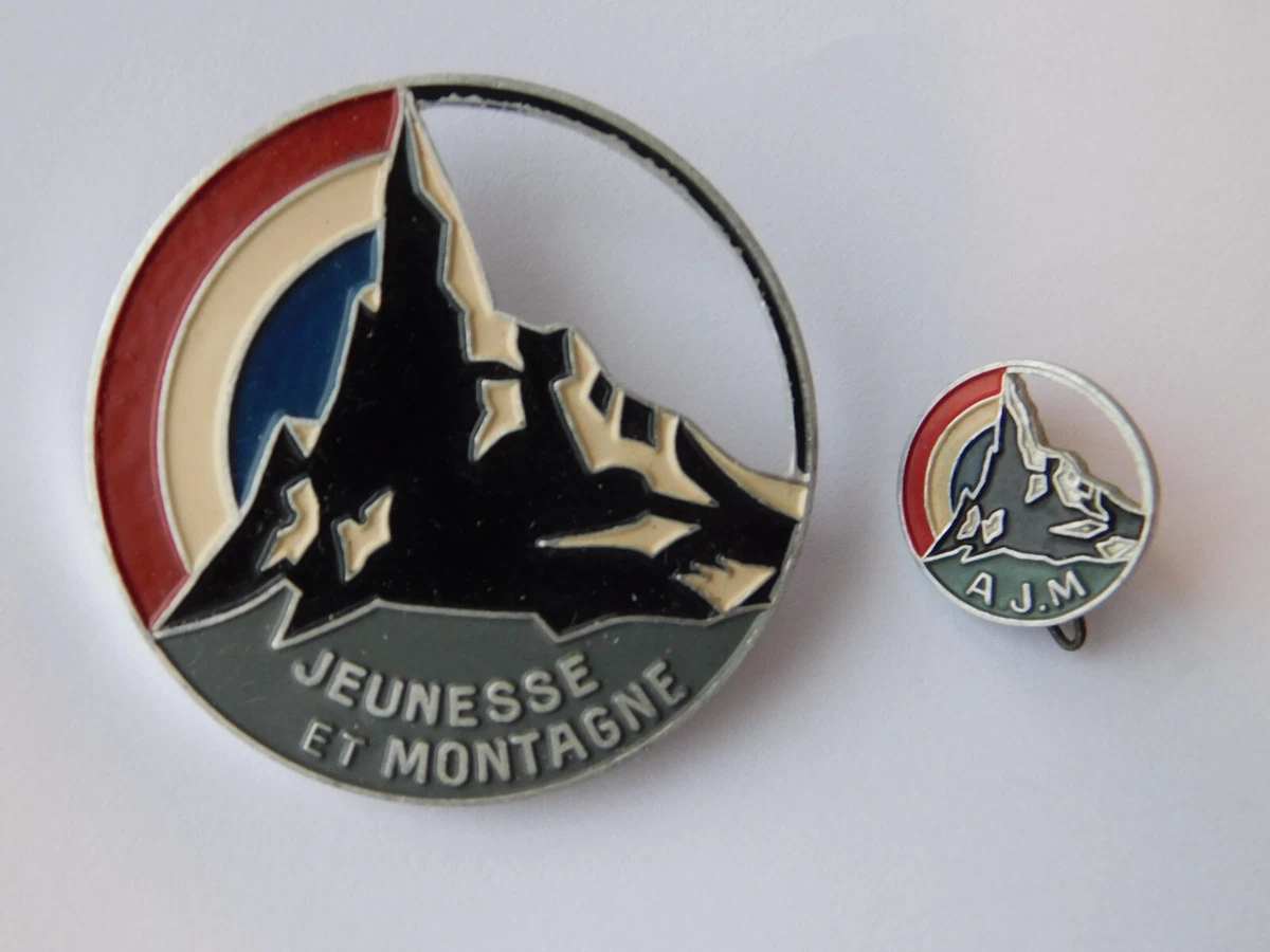 Insigne Amicale Des Anciens De Jeunesse Et Montagne - Armée De Terre Française