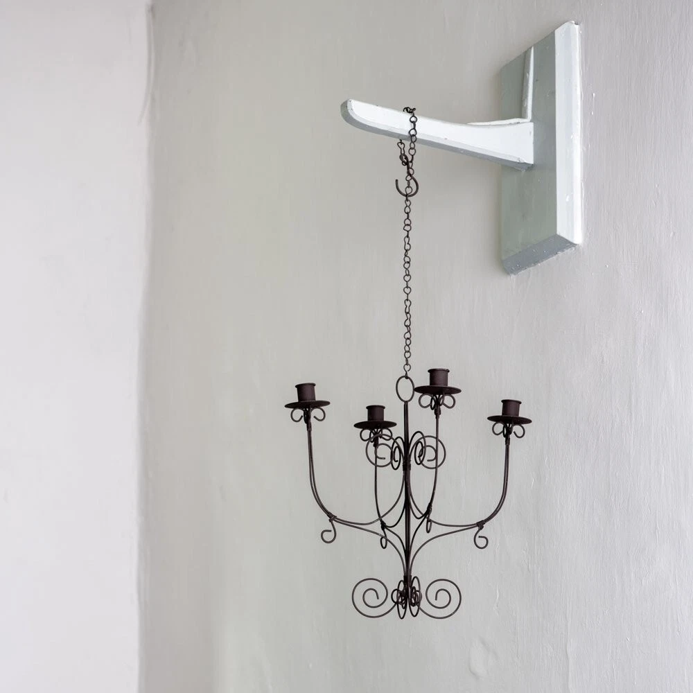 Rustic cheap wire chandelier