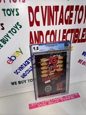 2018 Despicable Deadpool 300 CGC 9.8 1:1000 Mario Variant GameBox NES Nintendo