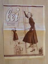 LEI Settimanale di MODA 49 bis del 1955 Modelli Vintage Collezioni Camicetta ▓